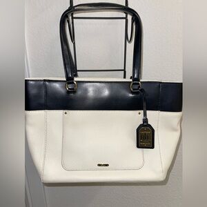 Lauren Ralph Lauren Leather Handbag/‎ Purse